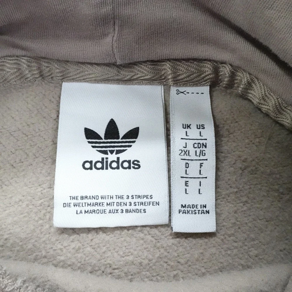 Adidas Hoodie Mens Large Tan St Moritz 1972 Downhill Ski Race Graphic Hoodie